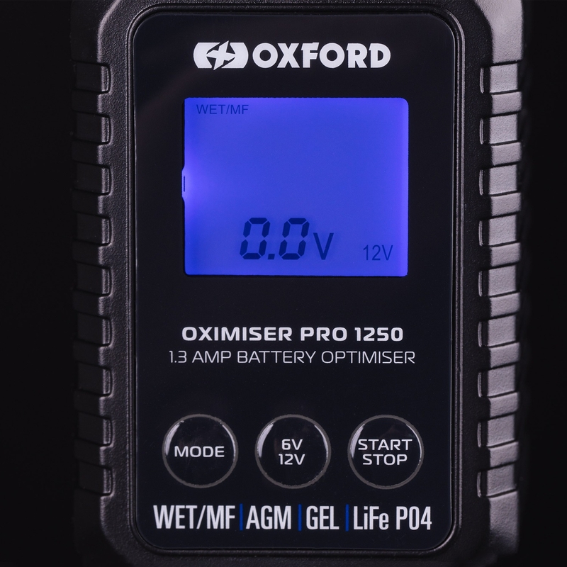 Incarcator baterie Oxford Oximiser Pro 1250 1.3A, 6/12V, 3.5-40Ah