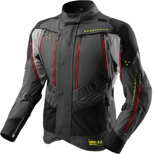 Geacă moto Rebelhorn Hardy 3.0 antracit-gri-galbenă