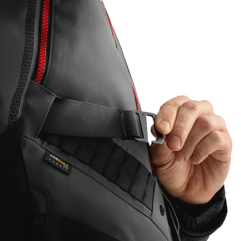 Geacă moto Rebelhorn Hardy 3.0 antracit-gri-galbenă