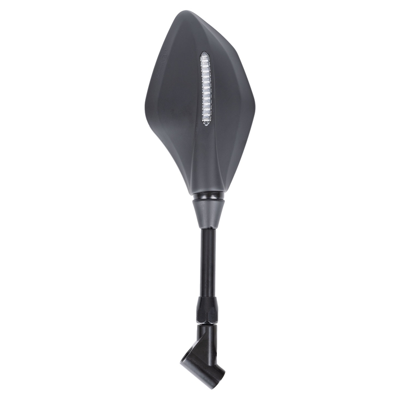 Oglinda retrovizoare cu semnalizare integrată Oxford Signal negru dreapta