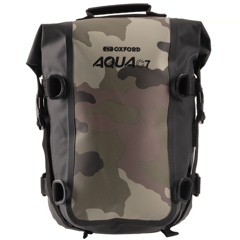 Geanta Oxford AQUA C7 Crash Bar 7L Camo