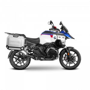 Set complet de cutii laterale de aluminiu, SHAD TERRA, 36L / 47L, incluzand kit de montaj SHAD BMW R 1300 GS Adventure