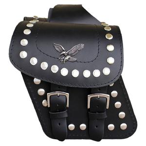 Genti moto din piele RSA S185B neagra