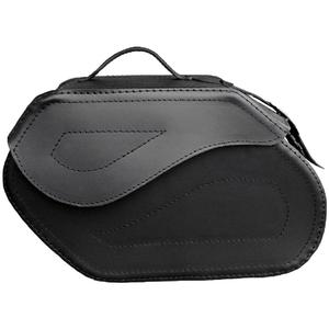 Genti moto din piele RSA S221 cu incuietoare neagra