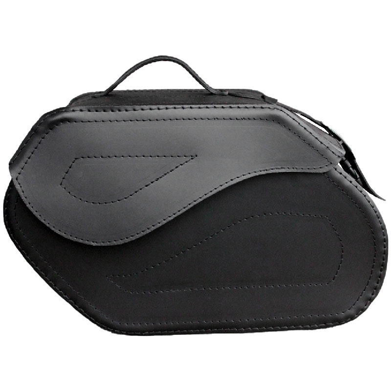 Genti moto din piele RSA S221 cu incuietoare neagra