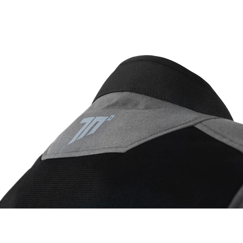 Geacă moto Seventy Degrees SD-JT66 Sahara negru-galben fluo