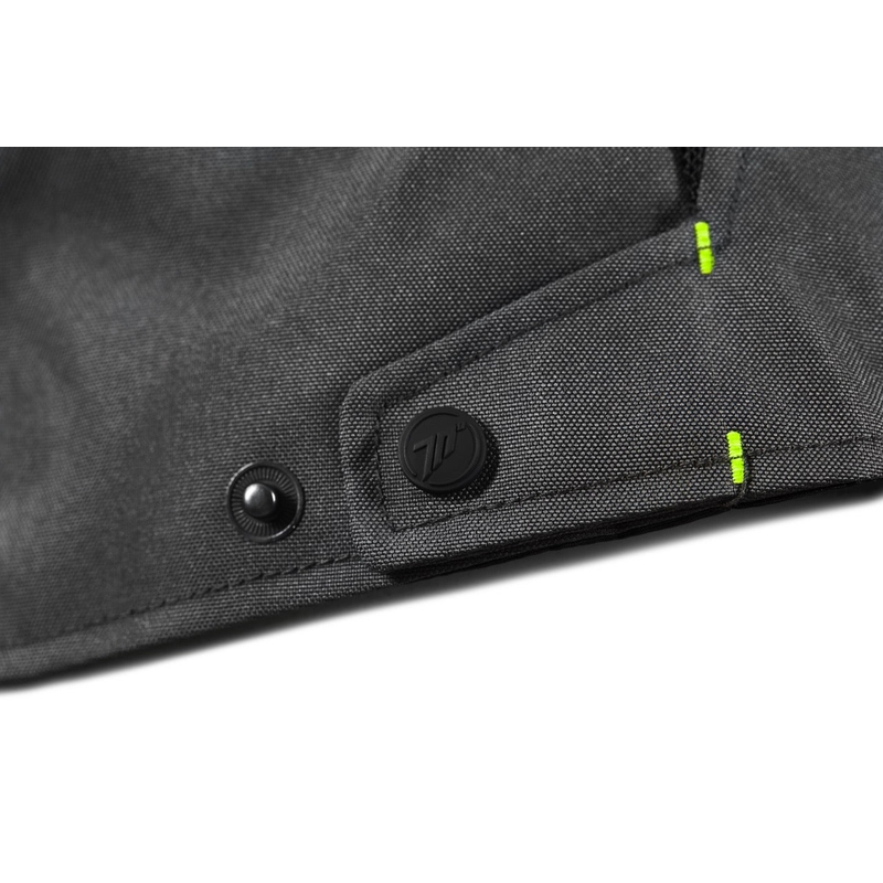 Geacă moto Seventy Degrees SD-JT66 Sahara negru-galben fluo