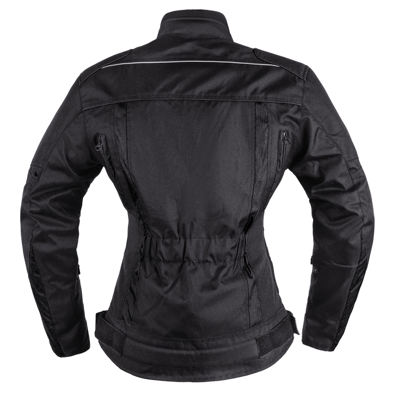 Jacheta de motociclete pentru femei RSA Queen negru výprodej lichidare