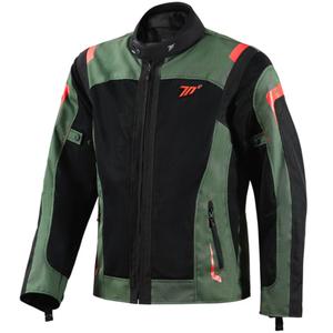 Geaca de motocicleta Seventy Degrees SD-JT66 Sahara Khaki Red