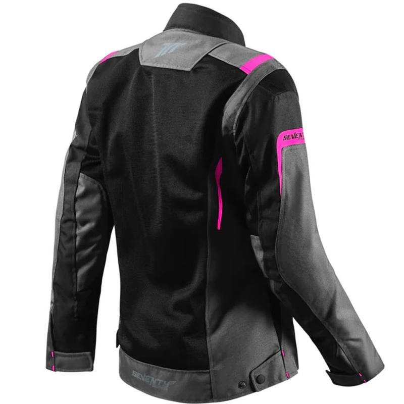 Geaca moto dama Seventy Degrees SD-JT68 Sahara gri-roz