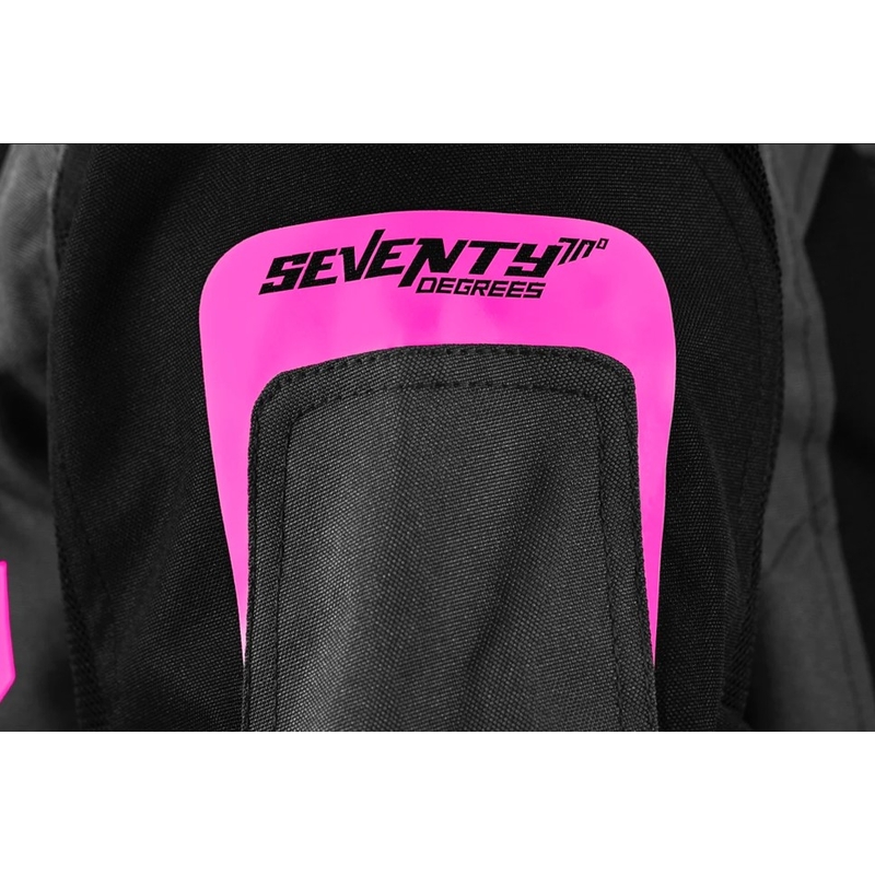 Geaca moto dama Seventy Degrees SD-JT68 Sahara gri-roz