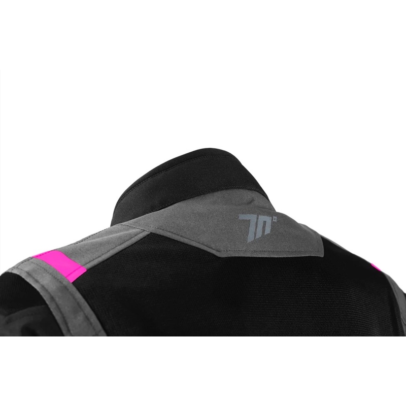 Geaca moto dama Seventy Degrees SD-JT68 Sahara gri-roz