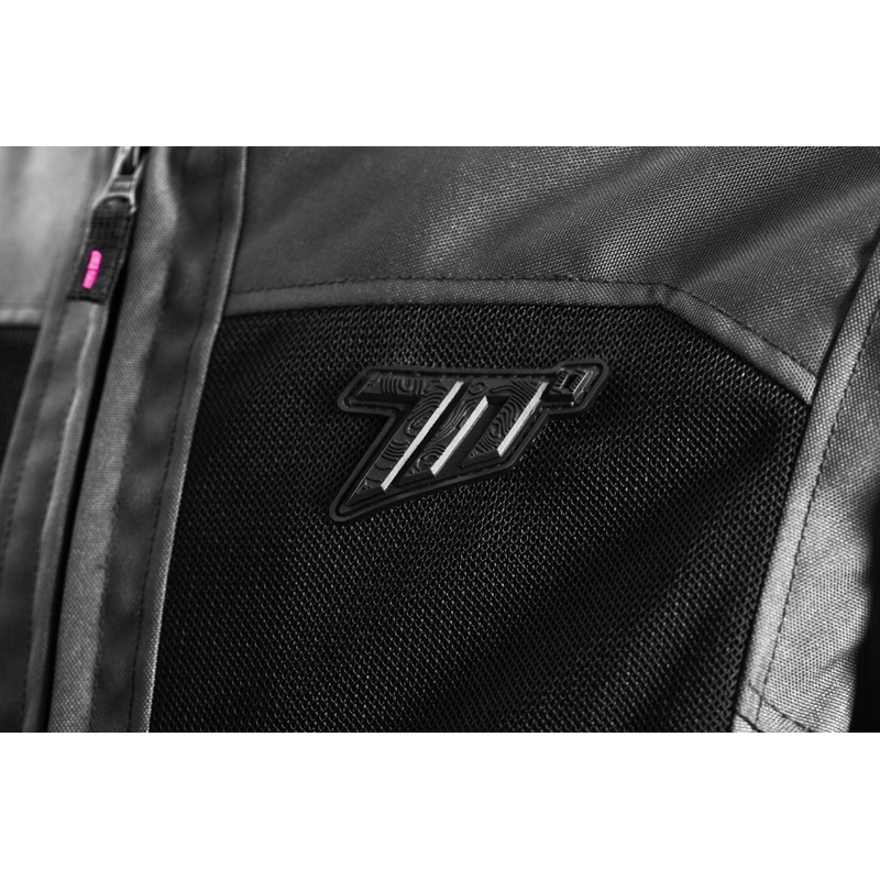 Geaca moto dama Seventy Degrees SD-JT68 Sahara gri-roz