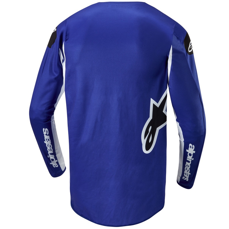 Tricou motocross Alpinestars Fluid Lucent albastru-alb-negru