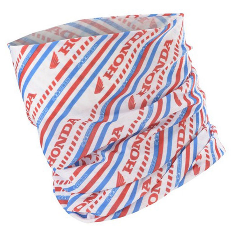 Alpinestars Honda Neck Tube Collection alb-roșu-albastru