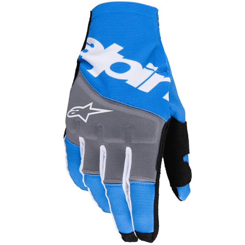 Mănuși de motocross Alpinestars Techstar negru-albastru