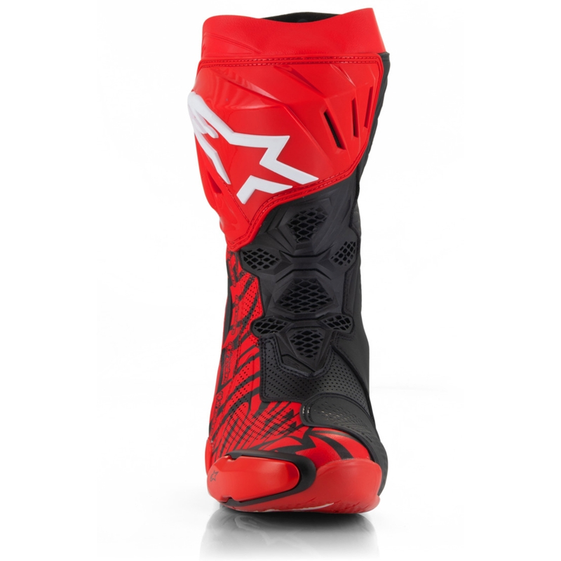 Ghete moto Alpinestars Supertech R Vented editie limitata Francesco Bagnaia rosu-negru