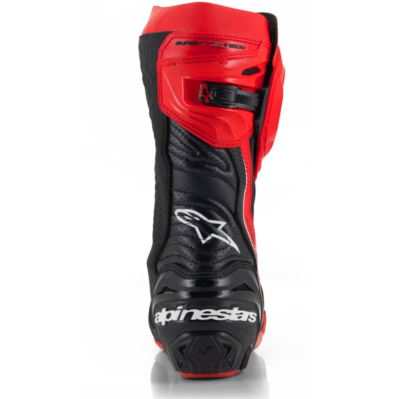 Ghete moto Alpinestars Supertech R Vented editie limitata Francesco Bagnaia rosu-negru