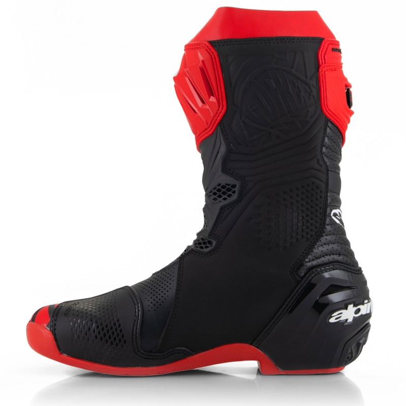 Ghete moto Alpinestars Supertech R Vented editie limitata Francesco Bagnaia rosu-negru