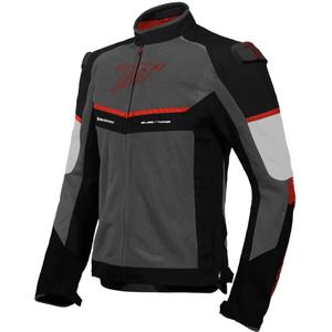 Geacă de motocicletă Seventy Degrees SD-JR60 Thunder negru-roșu