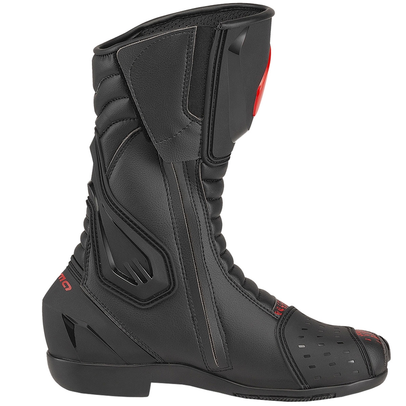 Cizme de motocicleta Forma Freccia EVO negru-rosu