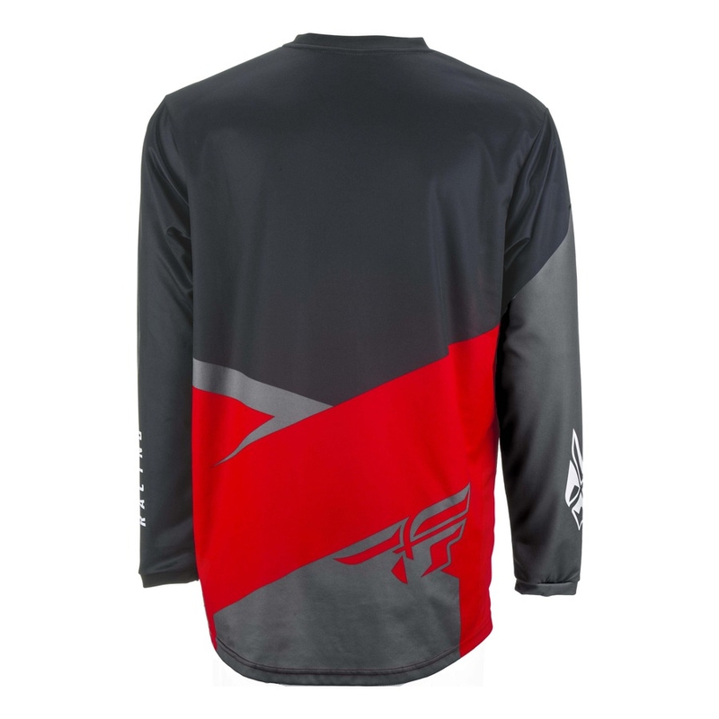 Tricou motocross FLY Racing F-16 2019 - SUA roșu-negru-gri lichidare