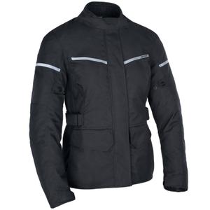 Geacă de motocicletă pentru femei Oxford Spartan Long WP, neagră