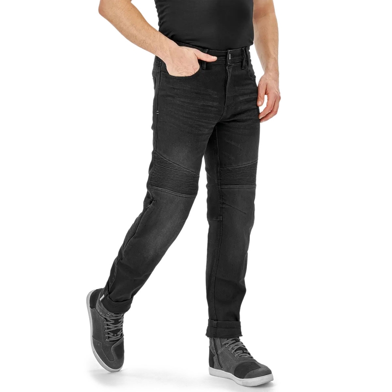 Pantaloni moto extinși Shima Zenith negru