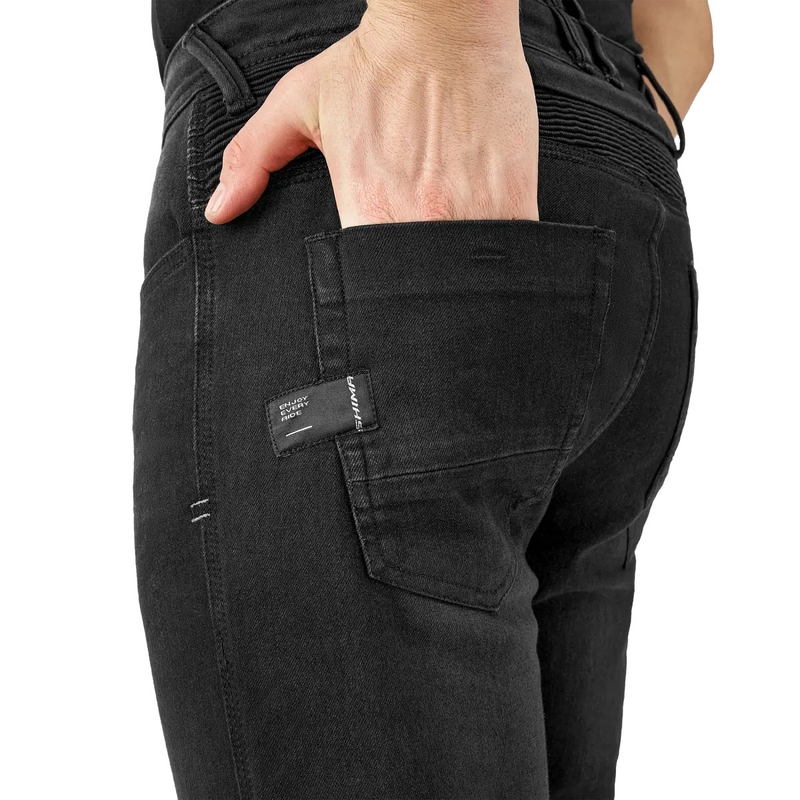 Pantaloni moto extinși Shima Zenith negru