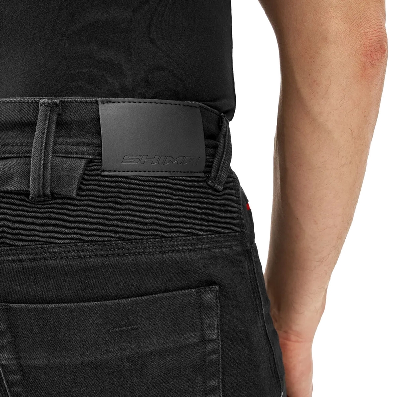 Pantaloni moto extinși Shima Zenith negru