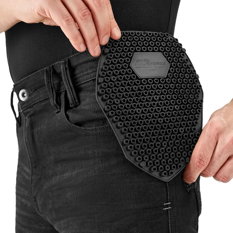 Pantaloni moto extinși Shima Zenith negru