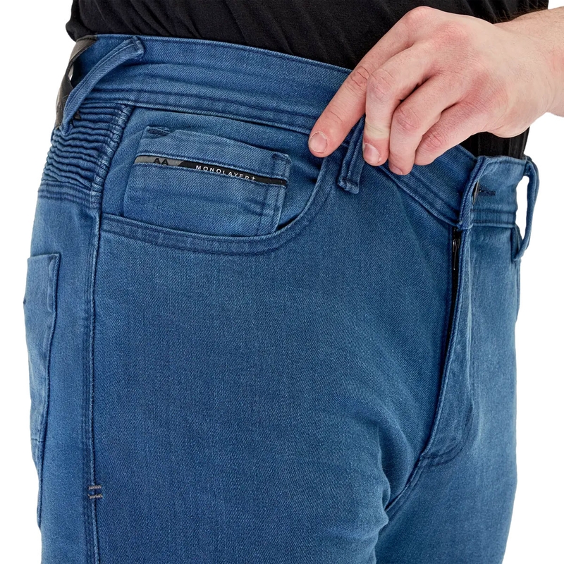 Pantaloni moto Shima Zenith, albastri