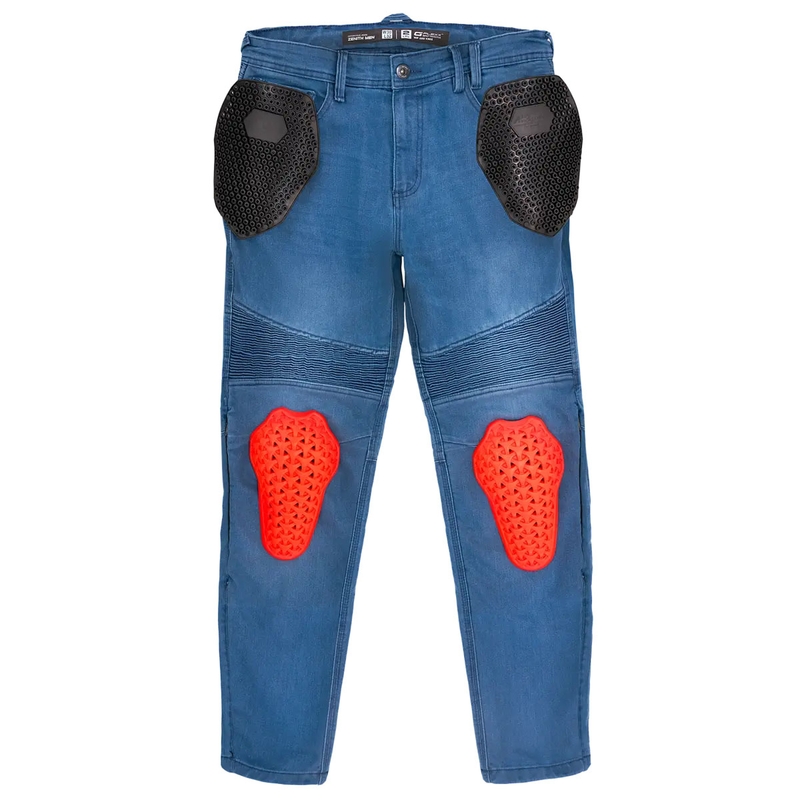 Pantaloni moto Shima Zenith, albastri