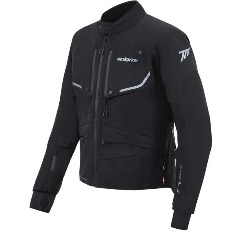 Geaca moto dama Seventy Degrees SD-JT47 Expedition neagra