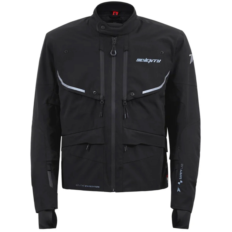 Geaca moto dama Seventy Degrees SD-JT47 Expedition neagra