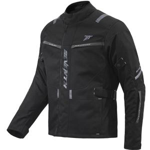 Jachetă de motocicletă Seventy Degrees SD-JT83 Tonale neagră