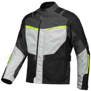 Geacă moto Seventy Degrees SD-JT83 Tonale negru-gri-galben fluo