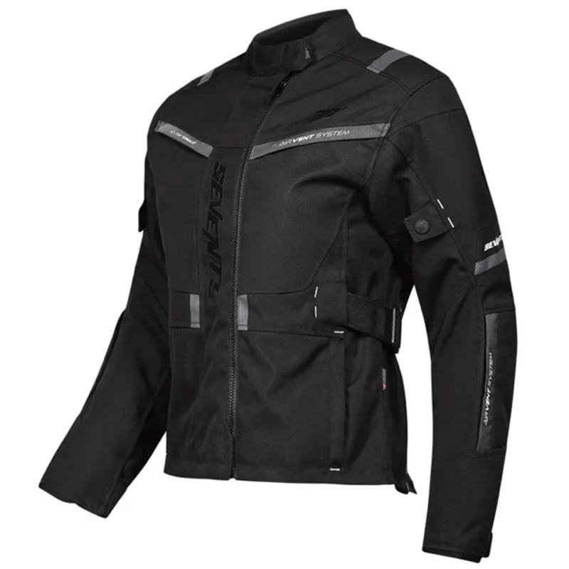 Geaca moto dama Seventy Degrees SD-JT85 Tonale neagra