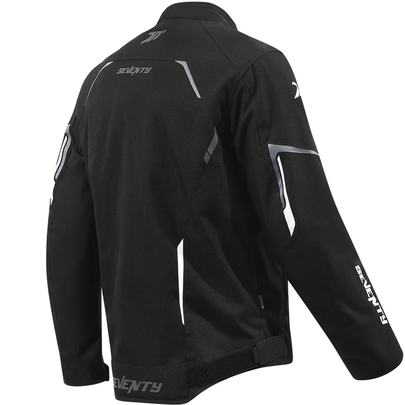 Geacă moto Seventy Degrees SD-JR65 Piston negru-gri-alb