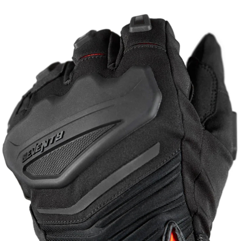 Mănuși pentru motociclete Seventy Degrees SD-T13 Aspen Light negru-roșu