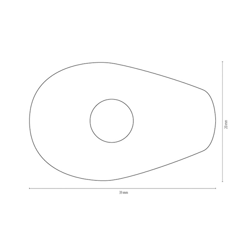 Highsider Smart Indy Spacer dopuri capota pentru motociclete Yamaha