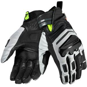 Mănuși pentru motociclete Seventy Degrees SD-T13 Aspen Light negru-gri-galben fluo
