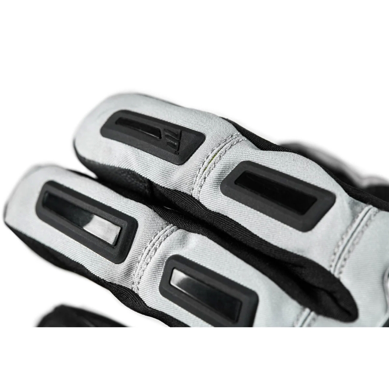 Mănuși pentru motociclete Seventy Degrees SD-T13 Aspen Light negru-gri-galben fluo
