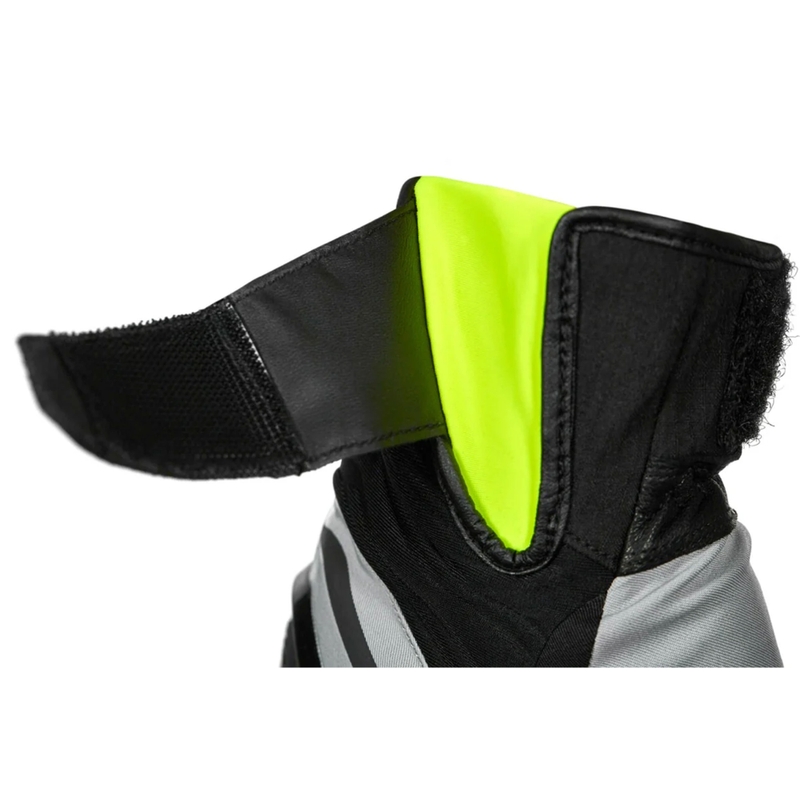 Mănuși pentru motociclete Seventy Degrees SD-T13 Aspen Light negru-gri-galben fluo