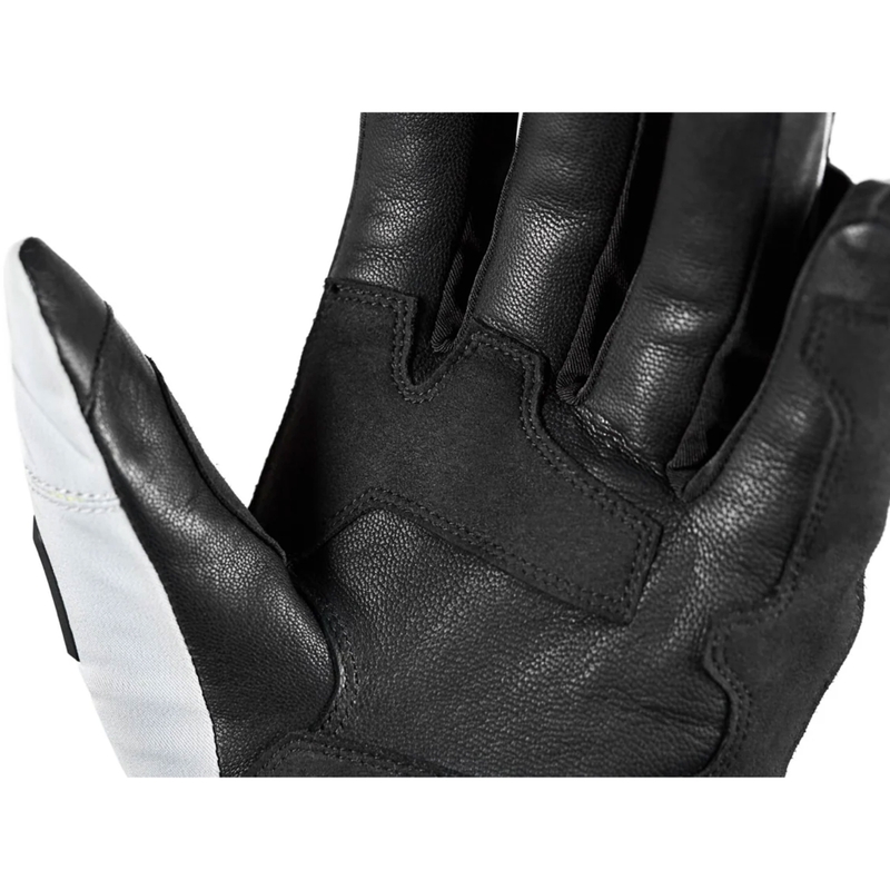 Mănuși pentru motociclete Seventy Degrees SD-T13 Aspen Light negru-gri-galben fluo