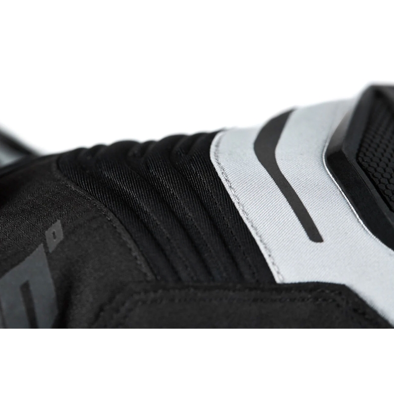 Mănuși pentru motociclete Seventy Degrees SD-T13 Aspen Light negru-gri-galben fluo