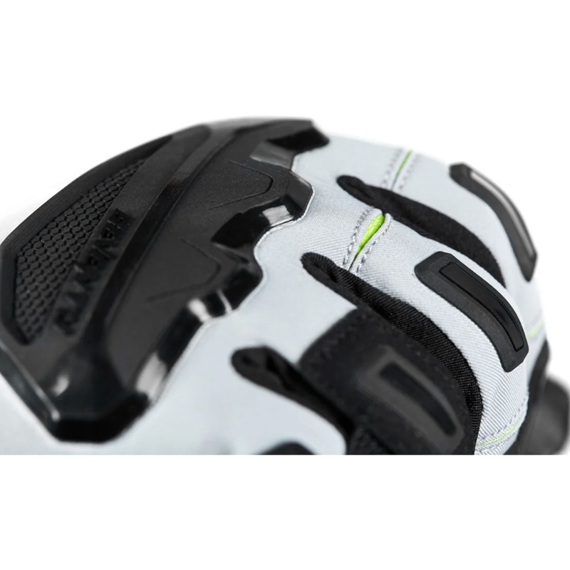 Mănuși pentru motociclete Seventy Degrees SD-T13 Aspen Light negru-gri-galben fluo