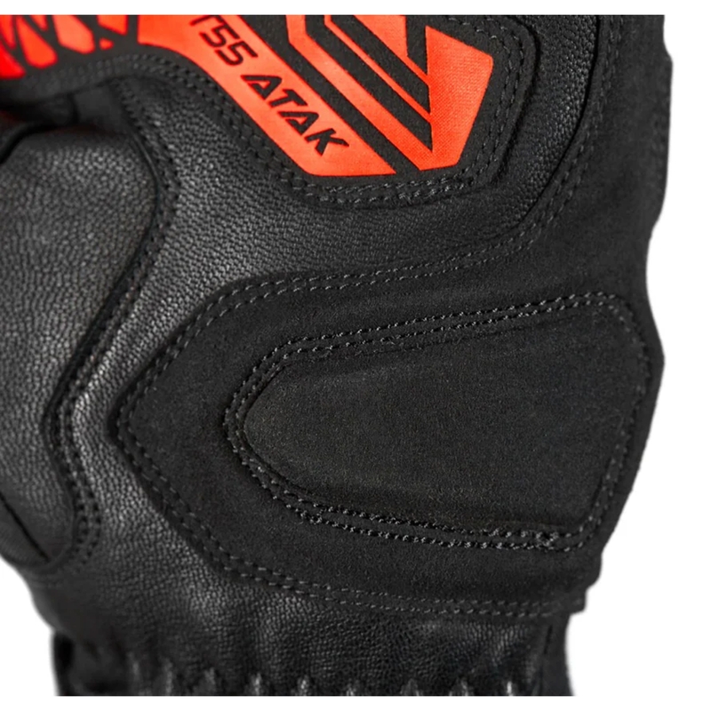 Seventy Degrees SD-T55 Atak manusi moto negru-rosu