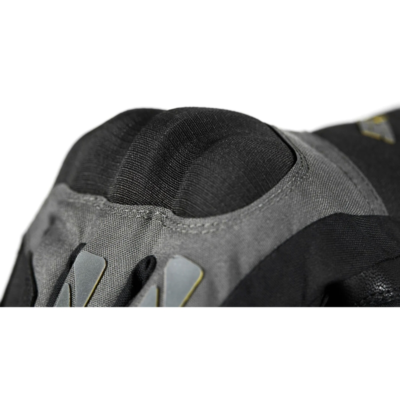 Mănuși de motocicletă Seventy Degrees SD-T55 Atak negru-galben fluo