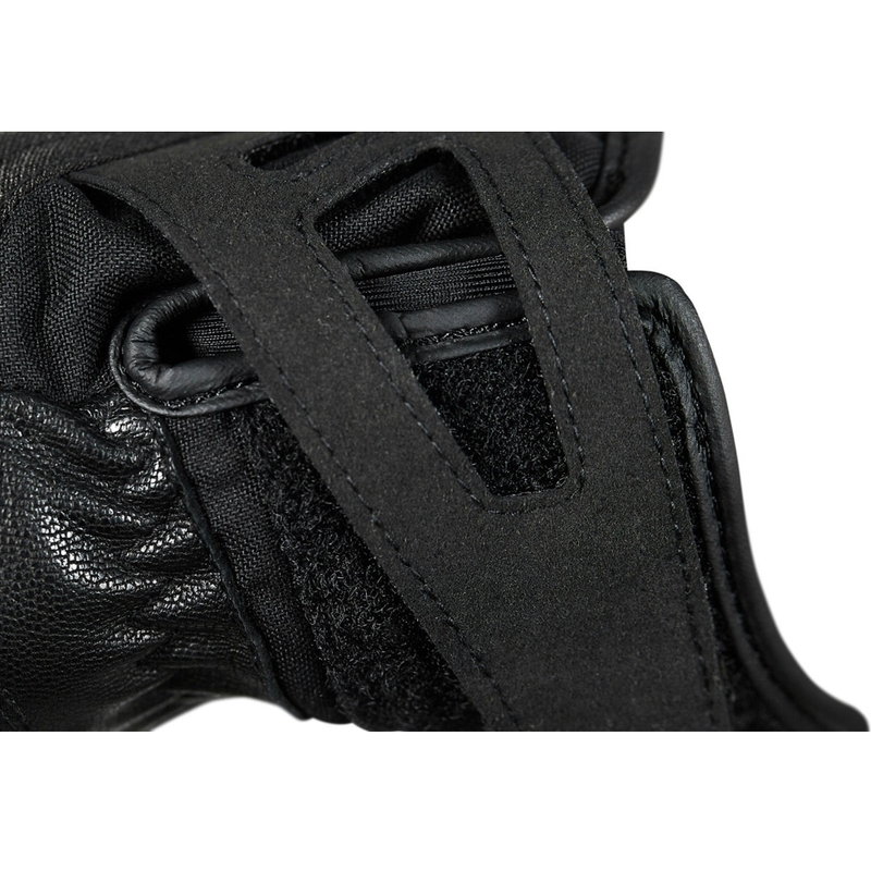 Mănuși de motocicletă Seventy Degrees SD-T55 Atak negru-galben fluo